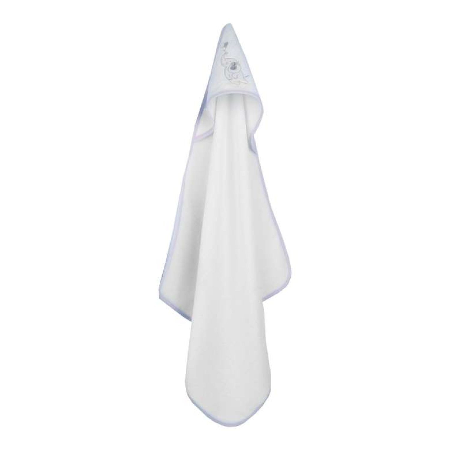 Bebek Kundak Banyo Havlusu 75x75 cm Mavi