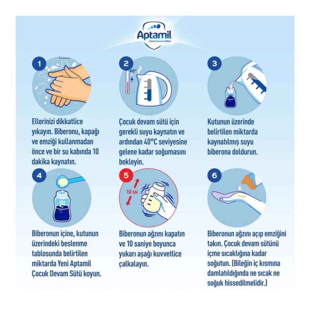 Aptamil 1 Bebek Devam Sütü 250 G