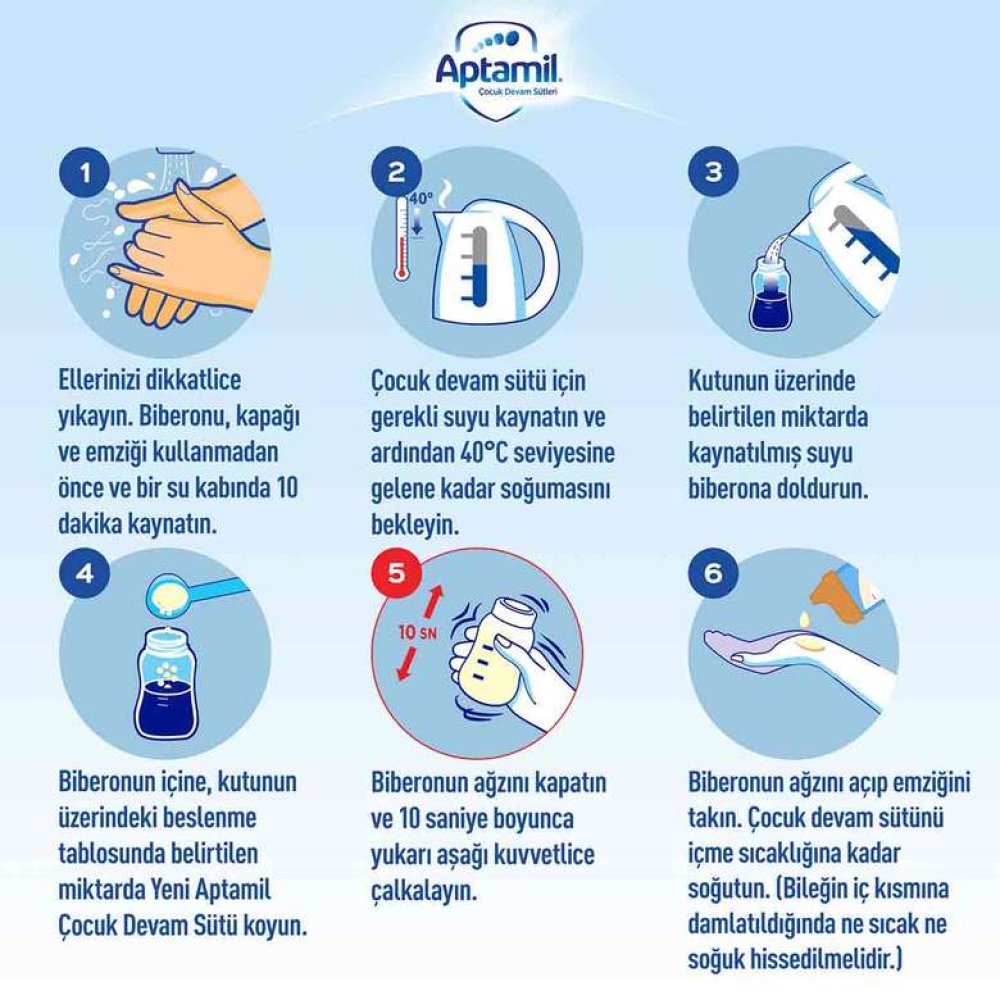 Aptamil 4 Bebek Maması Biberon 1200 g