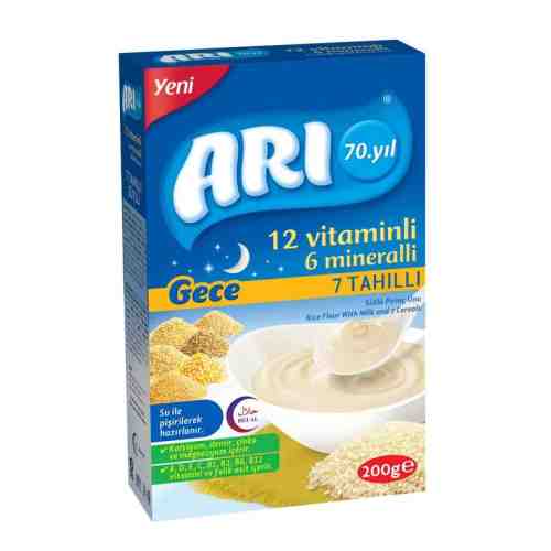 Arı Sütlü 7 Tahıllı Pirinç Unu 200 G