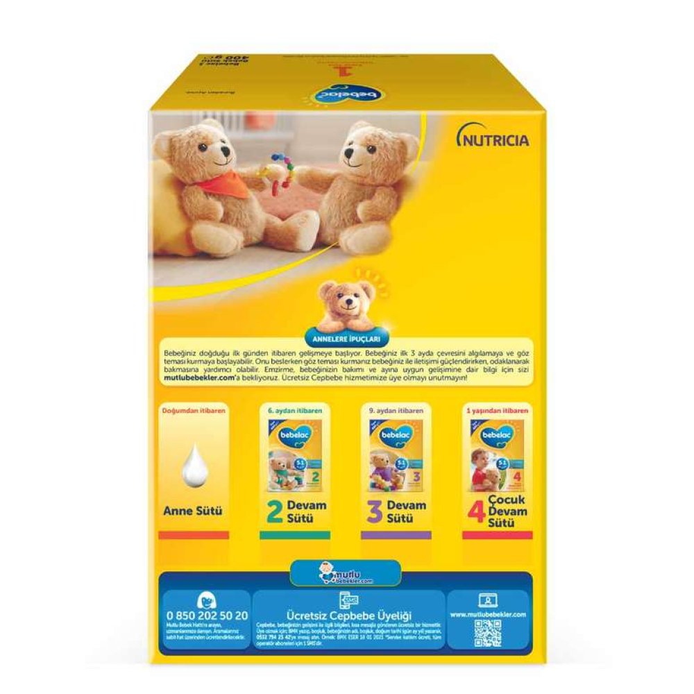 Bebelac Bebek Maması Biberon 1 - 400 G