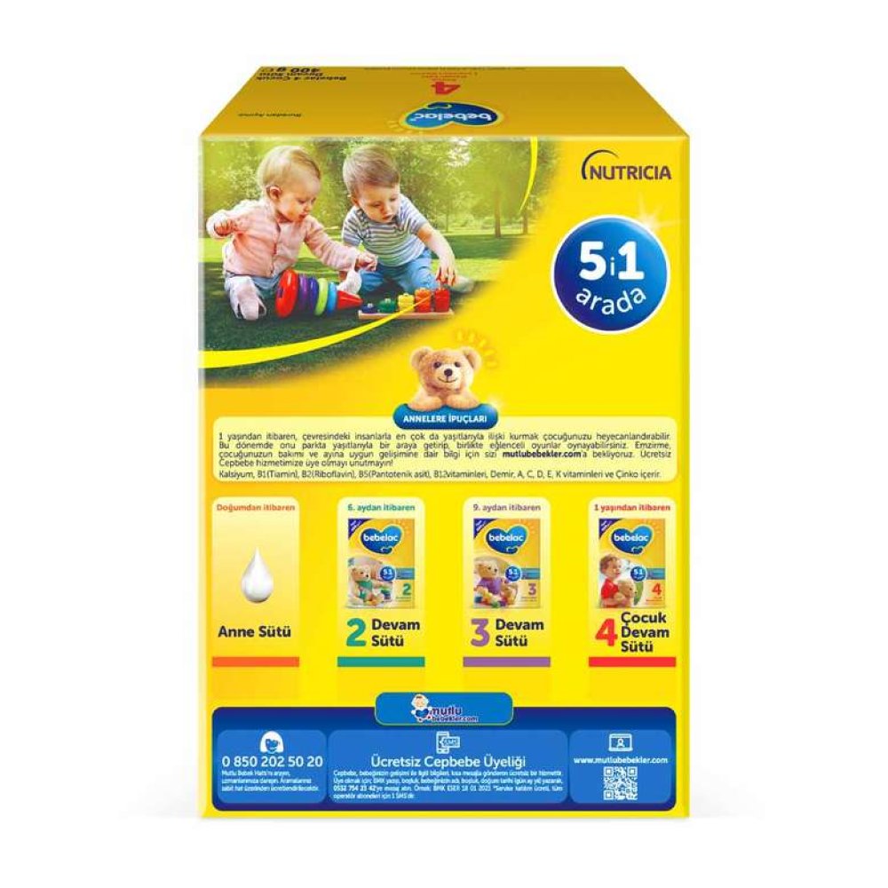 Bebelac Bebek Maması Biberon 4 400 G