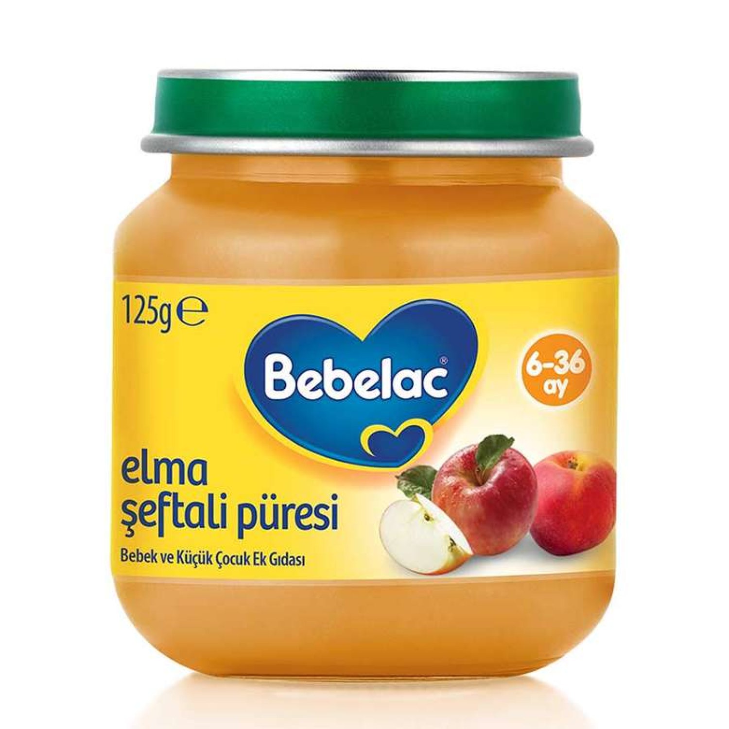 Bebelac Bebek Maması 125g - Elma-şeftali