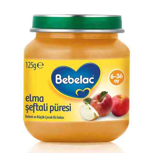 Bebelac Bebek Maması 125g - Elma-şeftali