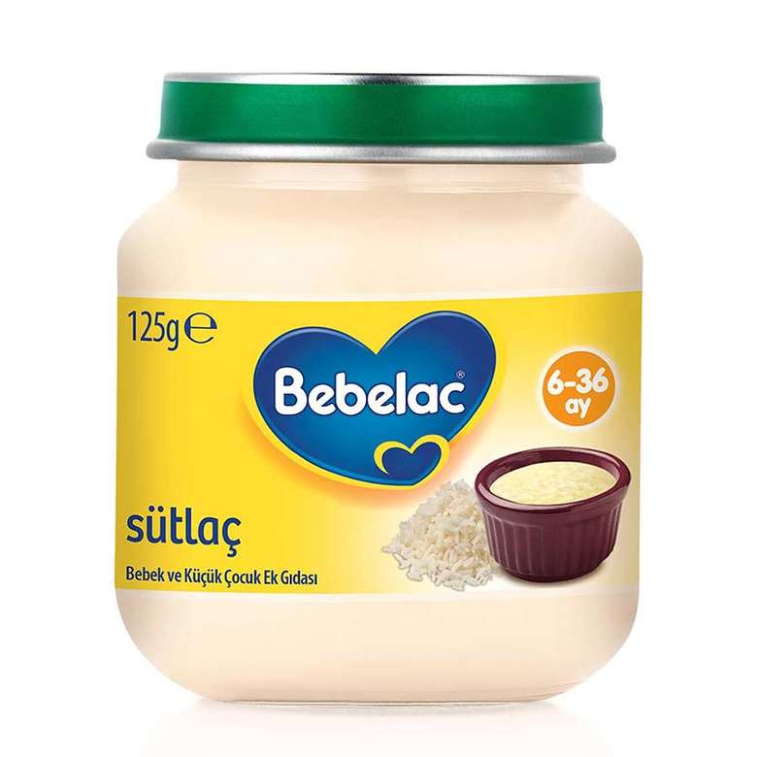 Bebelac Bebek Maması Kavanoz - Sütlaç 125 g