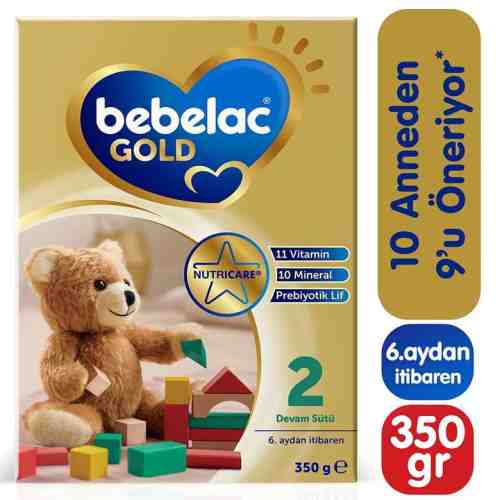 Bebelac Gold 2 Devam Sütü 350 G
