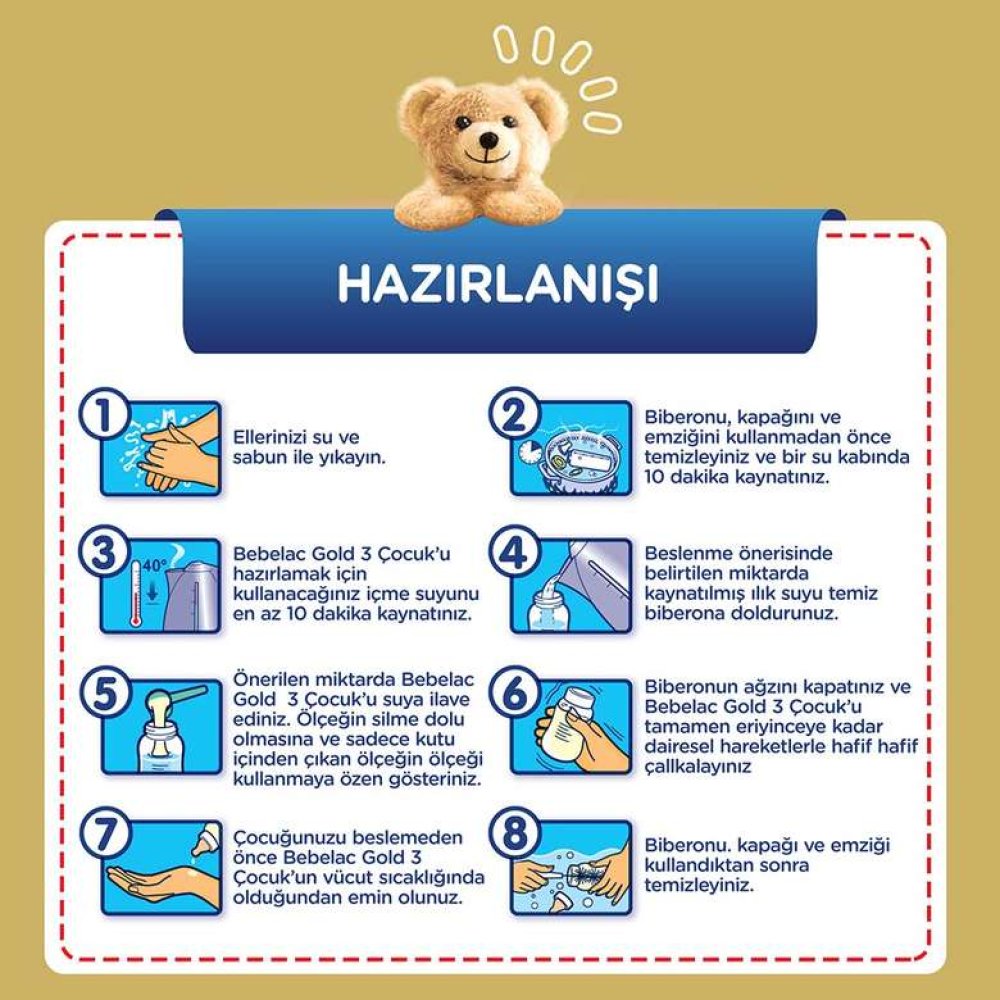 Bebelac Gold 2 Devam Sütü 350 G