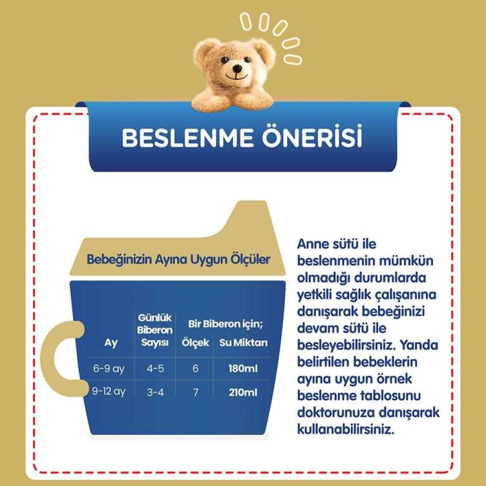 Bebelac Gold 2 Devam Sütü 350 G