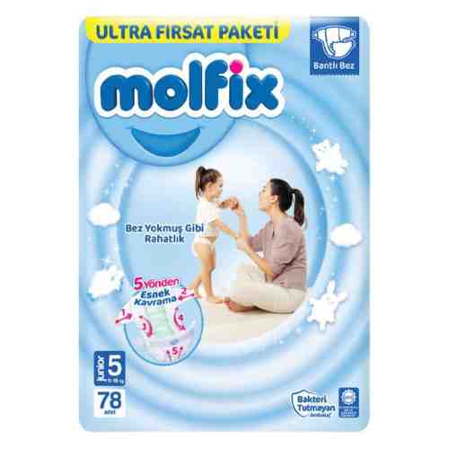 Molfix Bebek Bezi No:5 Junior 78 Adet