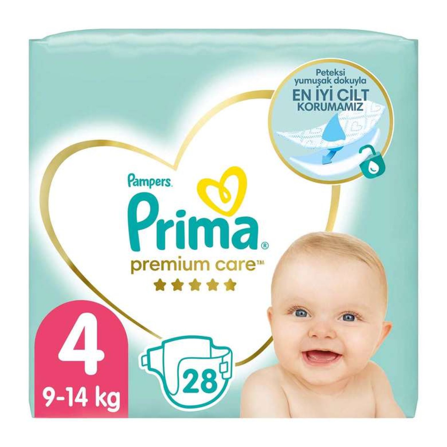 Prima Premium Care Bebek Bezi No:4 Maxi 28 Adet  Ekonomik Paket
