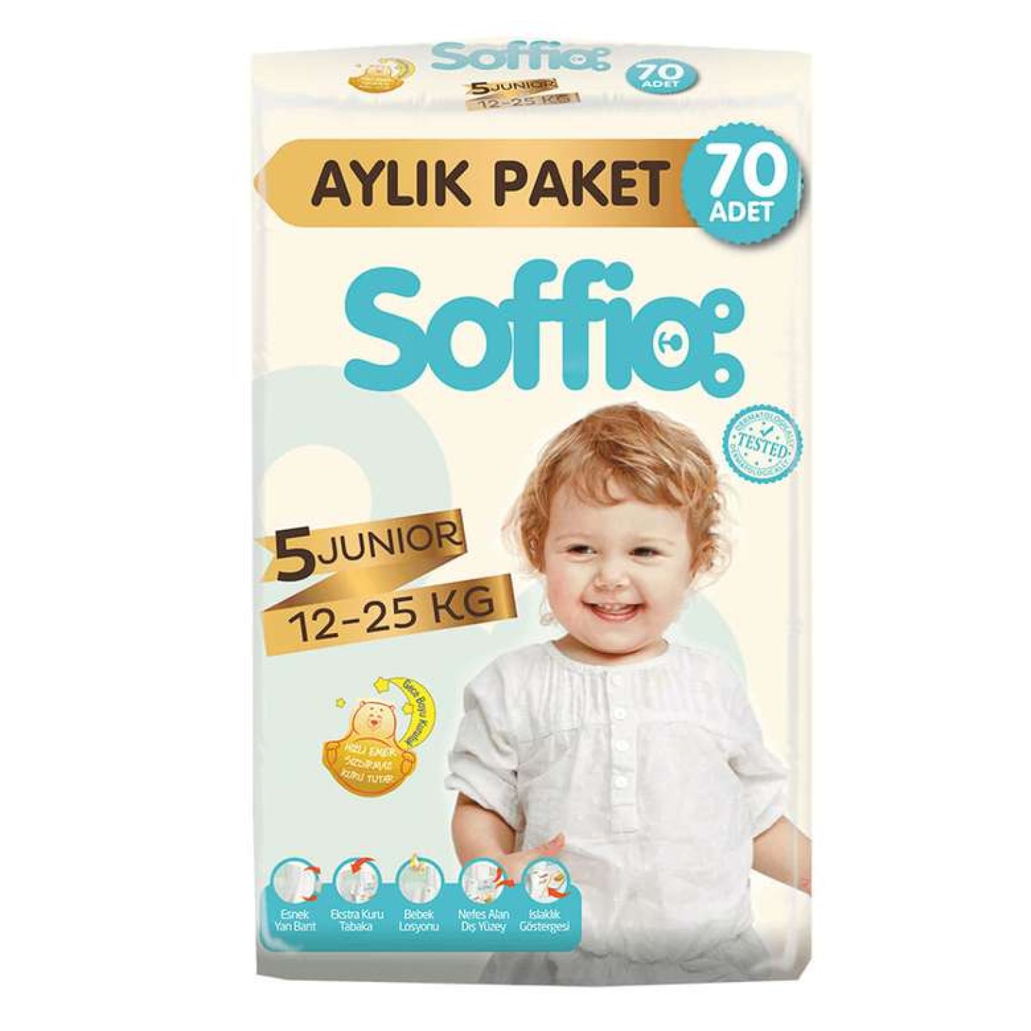 Soffio Bebek Bezi No:5 Junior 70 Adet
