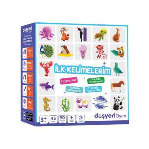 İlk Kelimelerim Kutu Oyunu Mavi