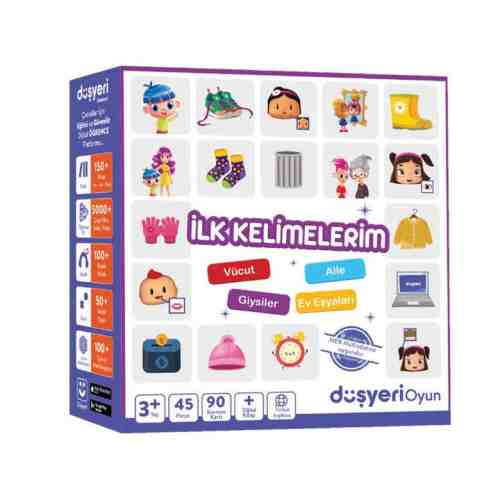 İlk Kelimelerim Kutu Oyunu Mor