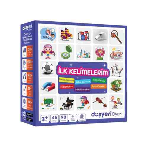 İlk Kelimelerim Kutu Oyunu Sanat Eşyalar