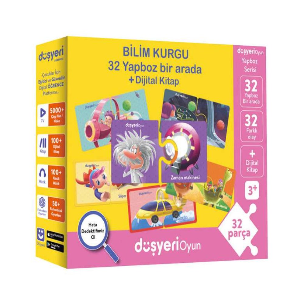 Stem A 32 Parça Yapboz - Sarı