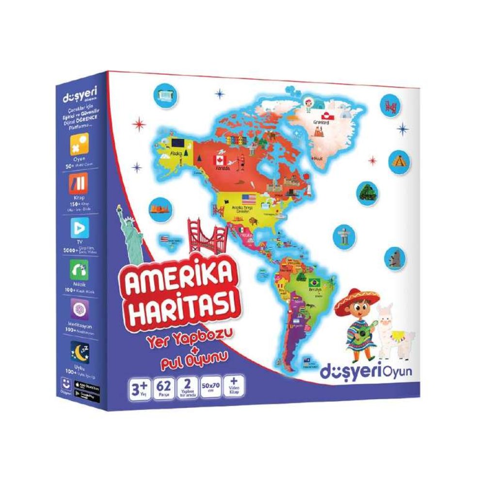 Yer Yapbozu 2 Kırmızı