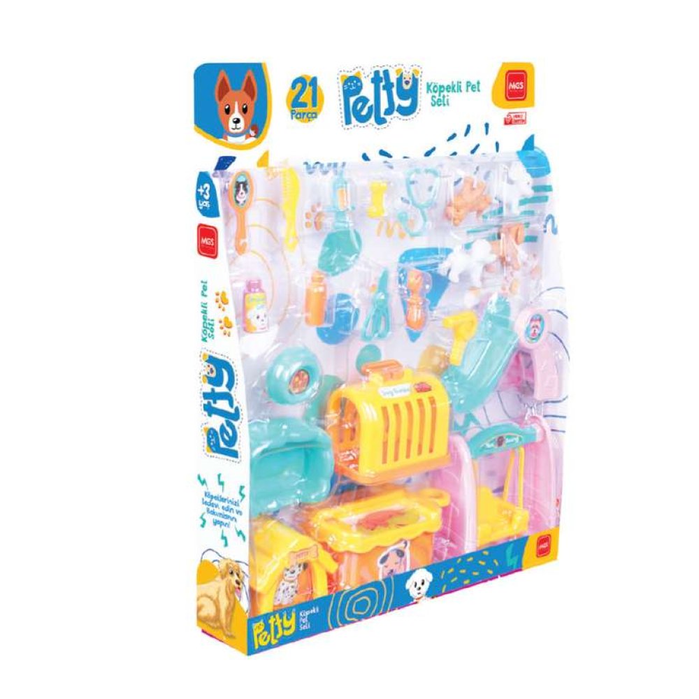 Oyuncak Köpekli Evcil Hayvan Seti
