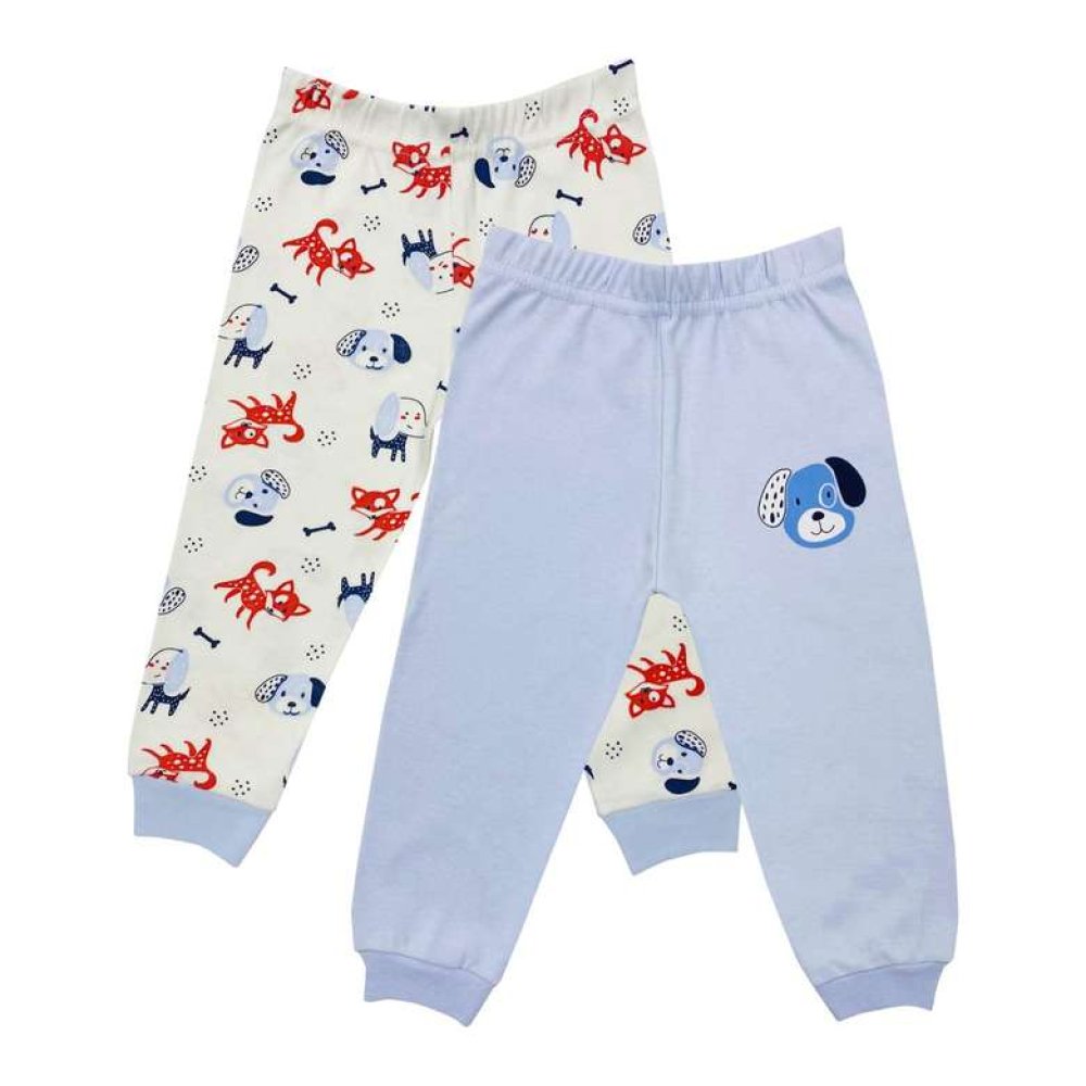 Bebek Paça Ribanalı Alt 2'li Mavi