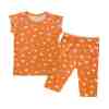 Kız Bebek T-Shirt Tayt Turuncu