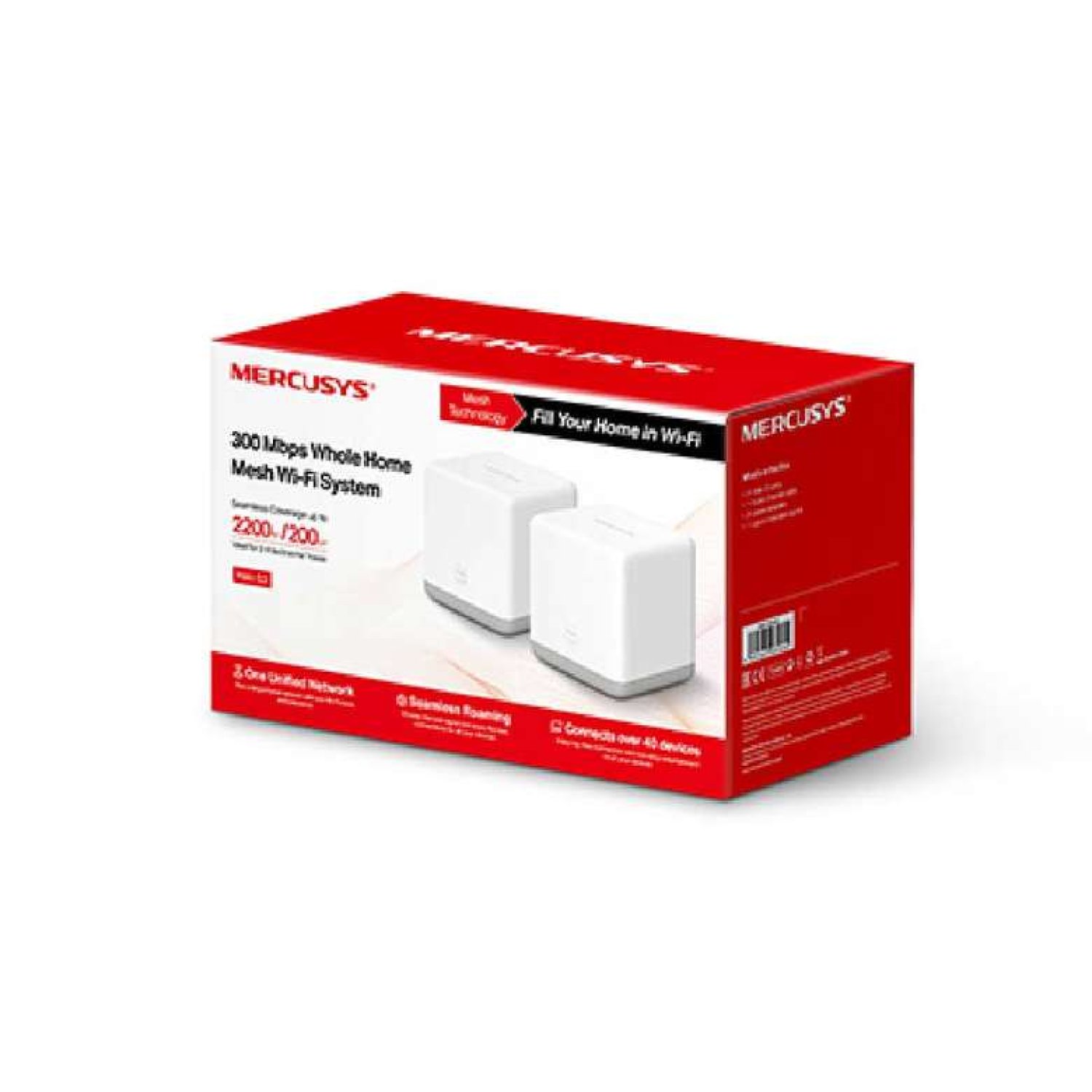 Mercusys Halo S3 300 Mbps Router 2'li