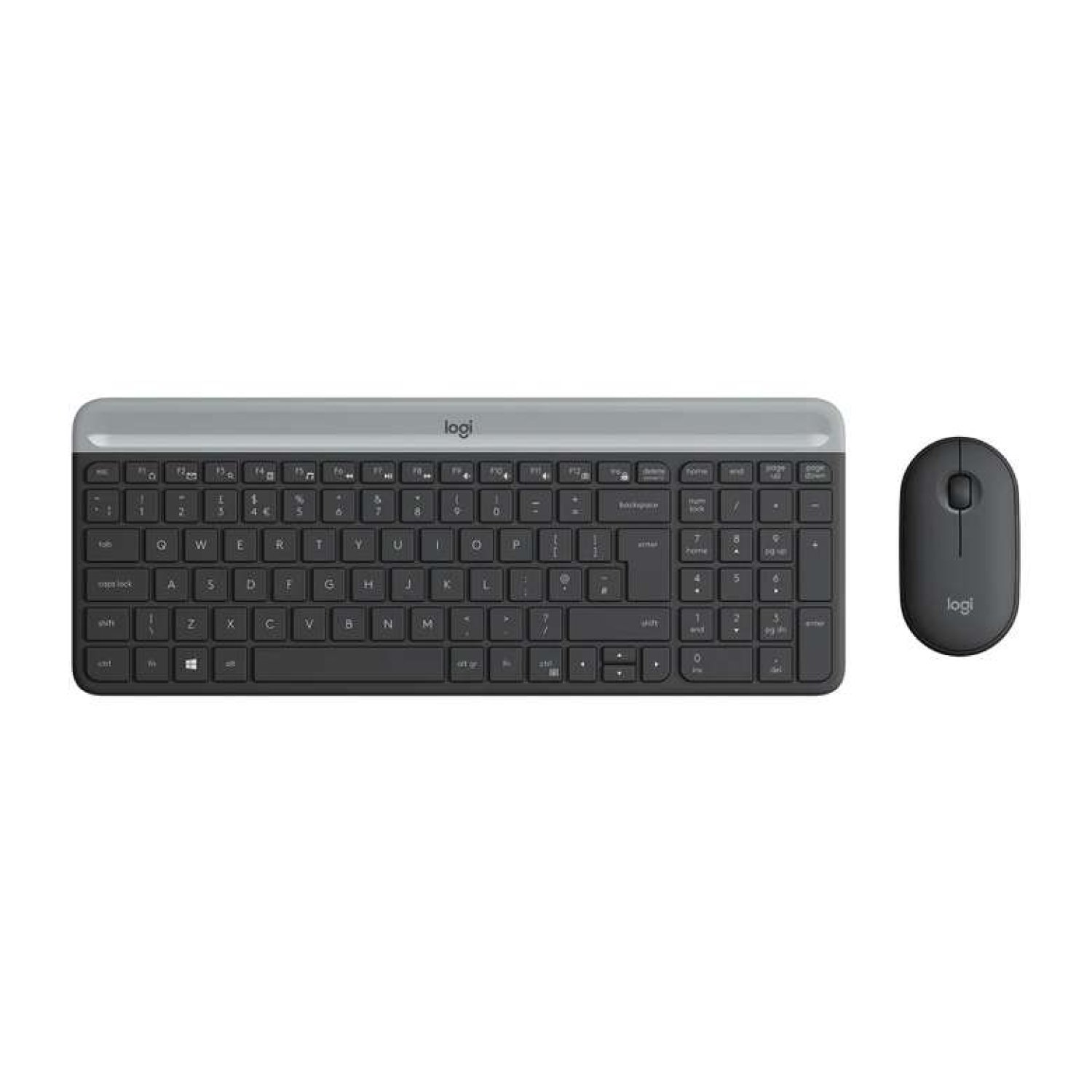 Logitech Sessiz Kablosuz Klavye&Mouse Seti Siyah