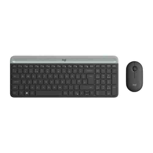 Logitech Sessiz Kablosuz Klavye&Mouse Seti Siyah