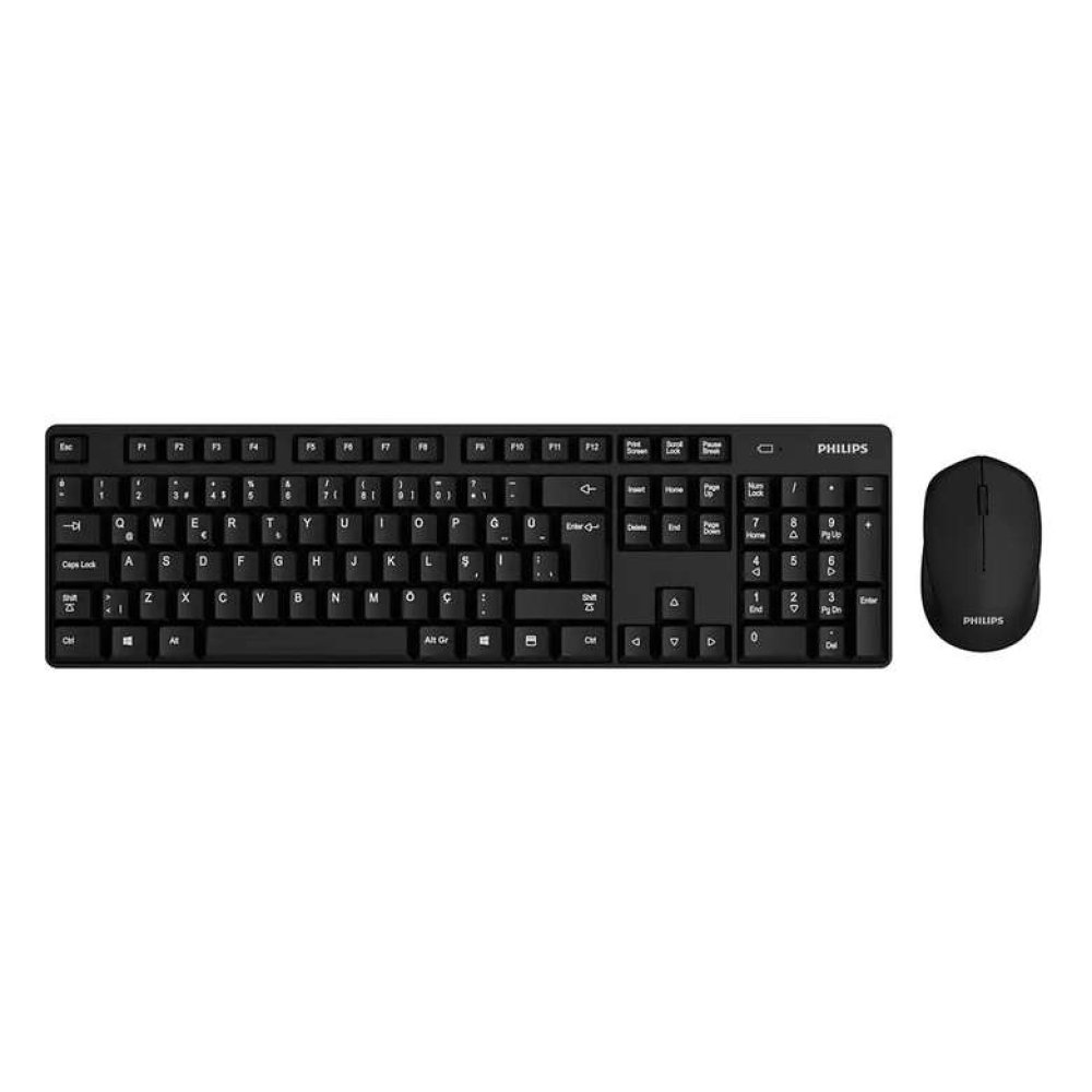 Philips SPT6501BB Kablosuz Klavye Mouse Set