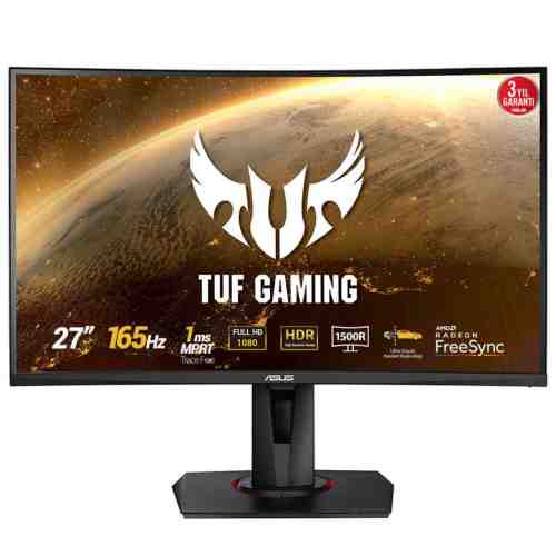 Asus VG27VQ 27" Kavisli Gaming Monitör