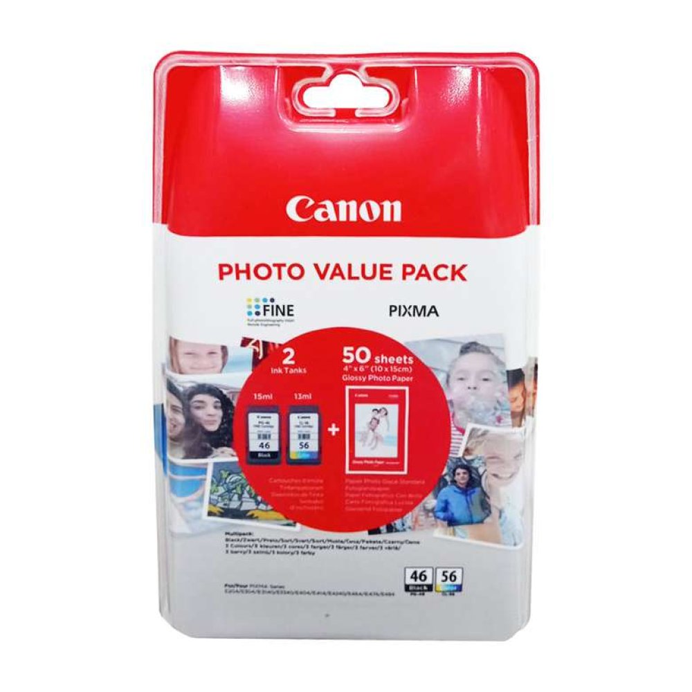 Canon PG-46BK + CL56 Kartuş