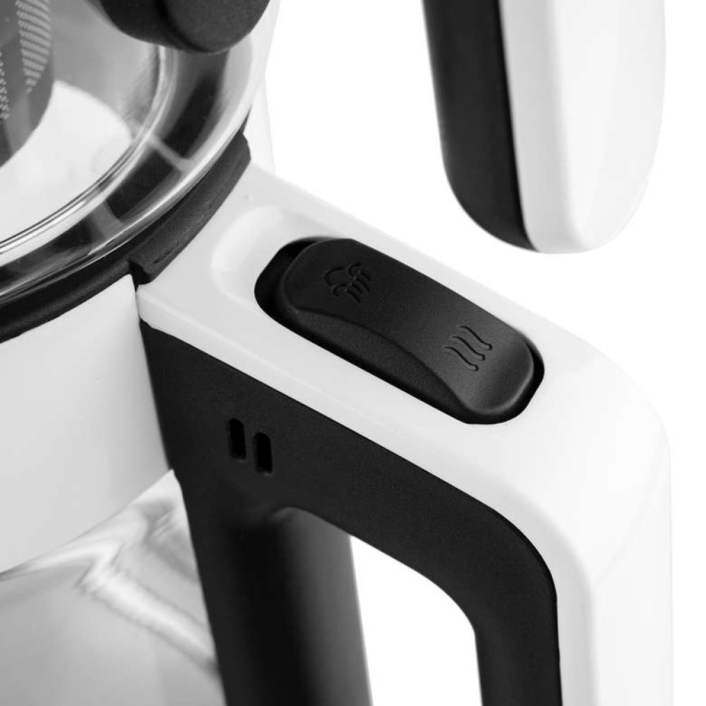 Pierre Cardin Cam Çay Makinesi Beyaz