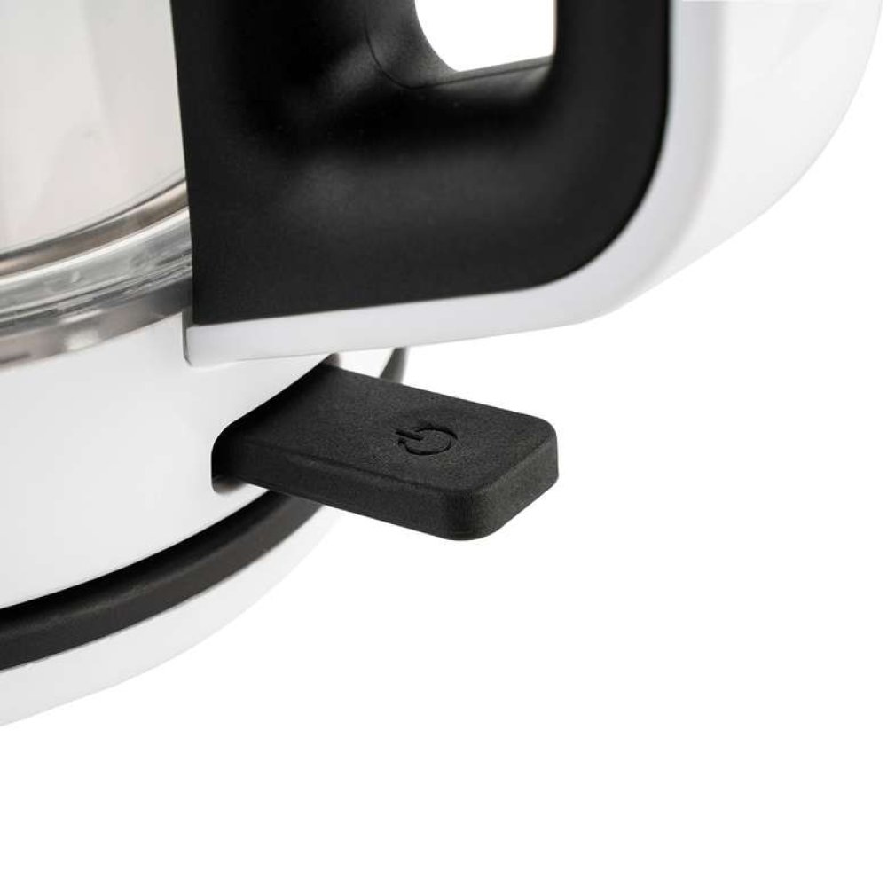 Pierre Cardin Cam Çay Makinesi Beyaz