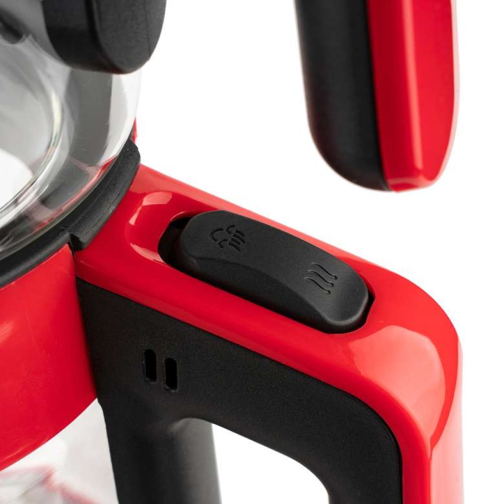 Pierre Cardin Cam Çay Makinesi Kırmızı