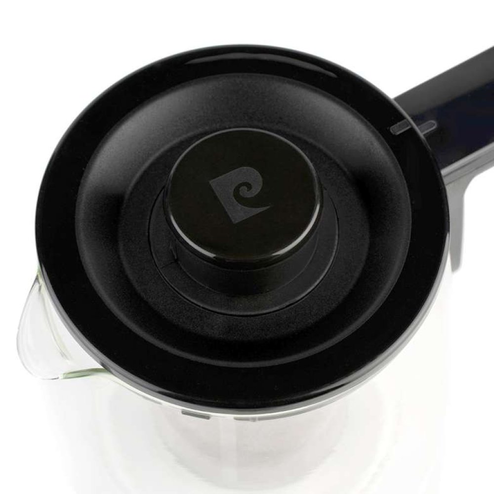 Pierre Cardin Cam Çay Makinesi Siyah