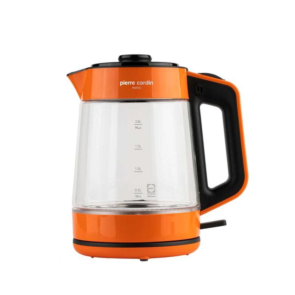 Pierre Cardin Cam Çay Makinesi Turuncu