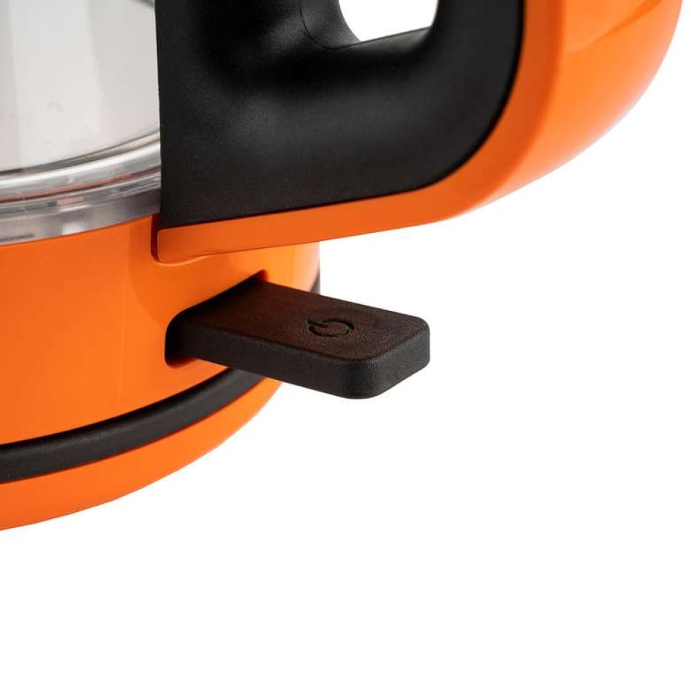 Pierre Cardin Cam Çay Makinesi Turuncu