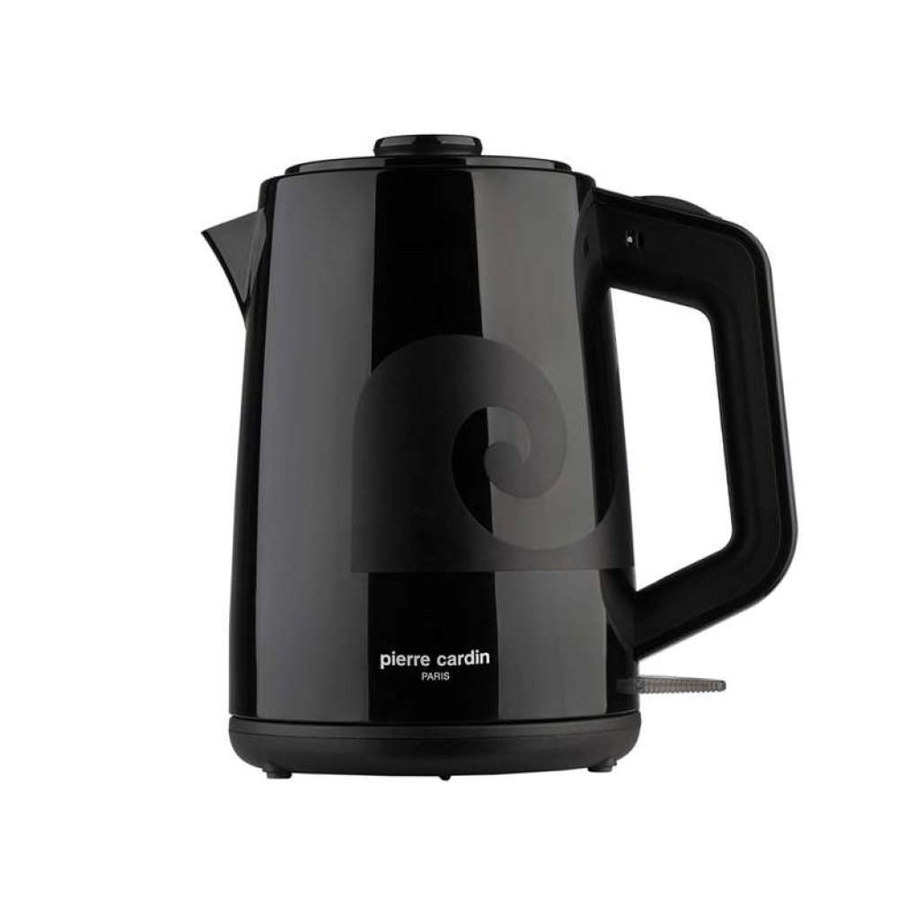 Pierre Cardin P Logo Çay Makinesi Siyah