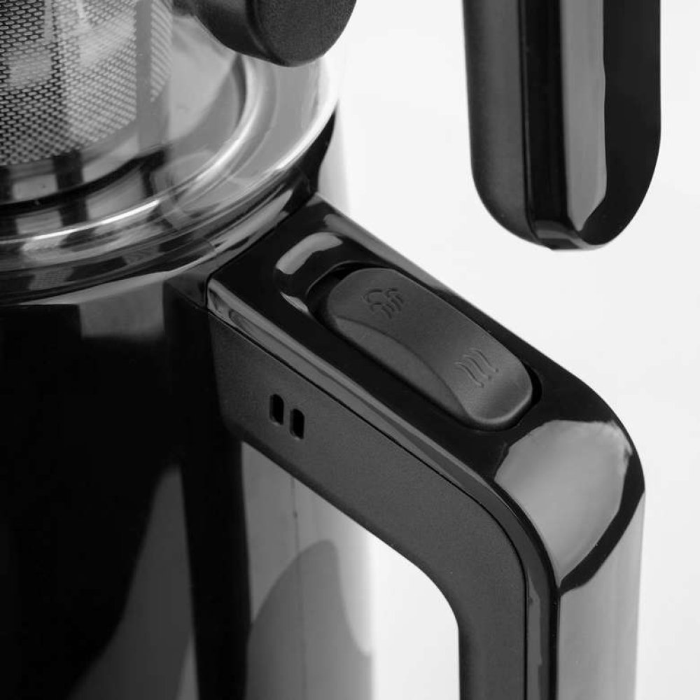 Pierre Cardin P Logo Çay Makinesi Siyah