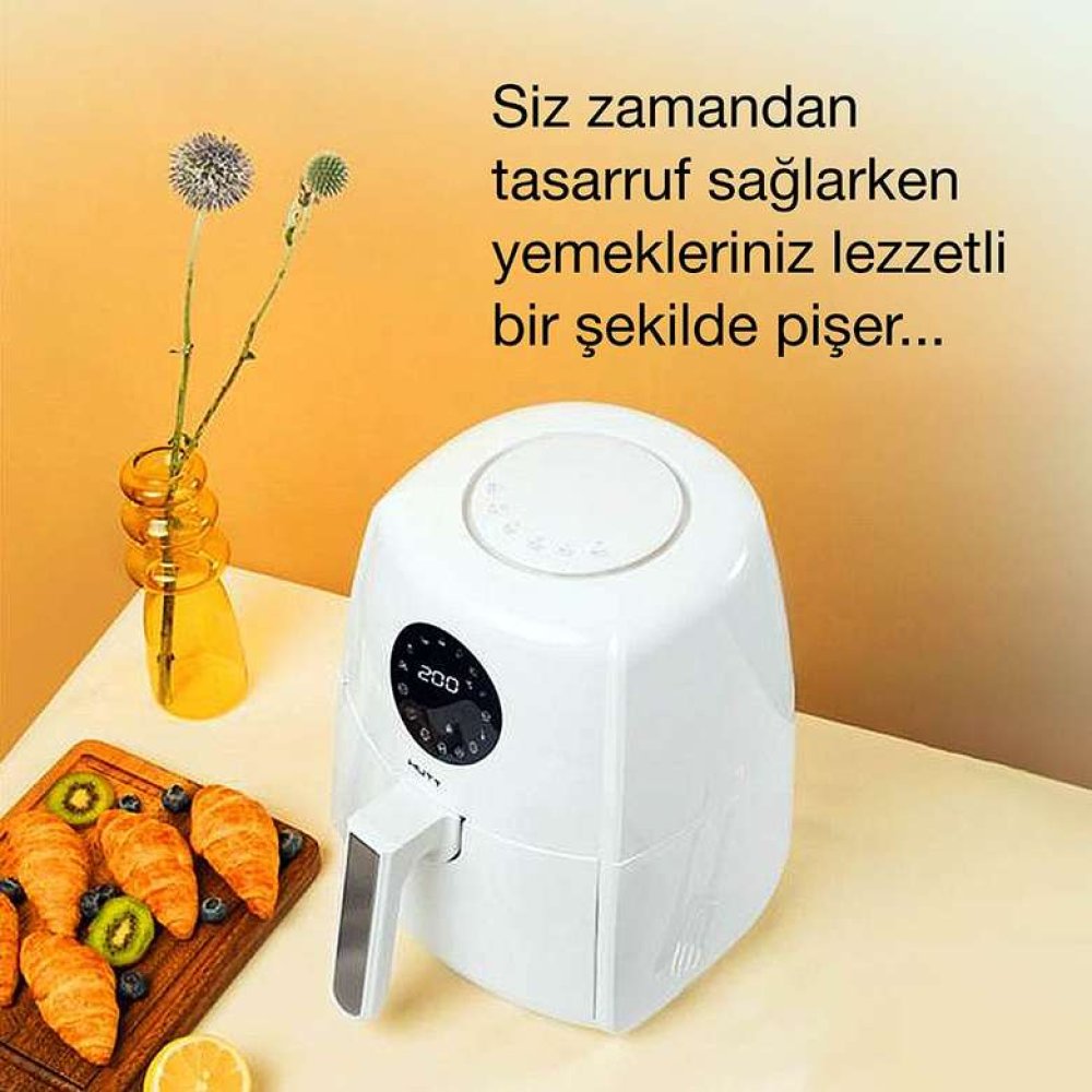 Hutt Yağsız Fritöz Air Fryer 3,5 L