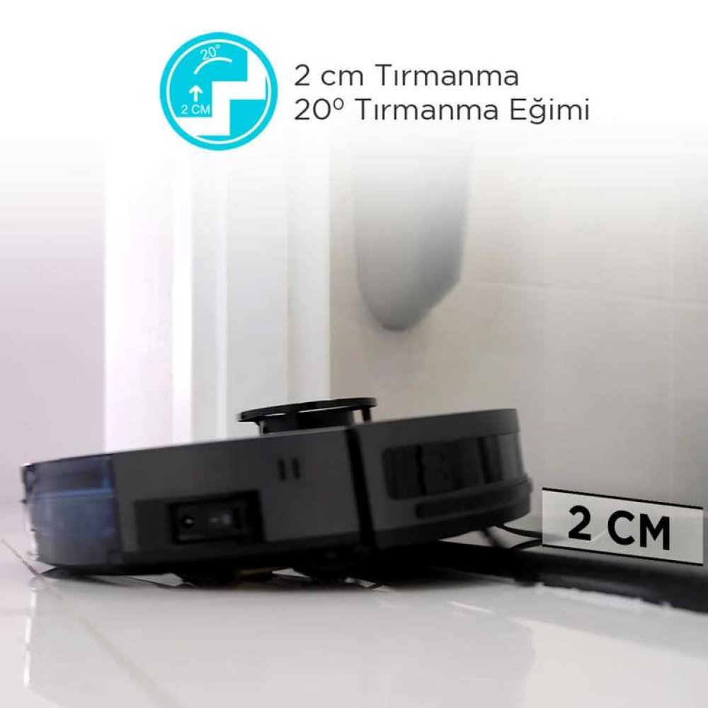 Fantom Galaxy XY-38 Robot Süpürge Siyah