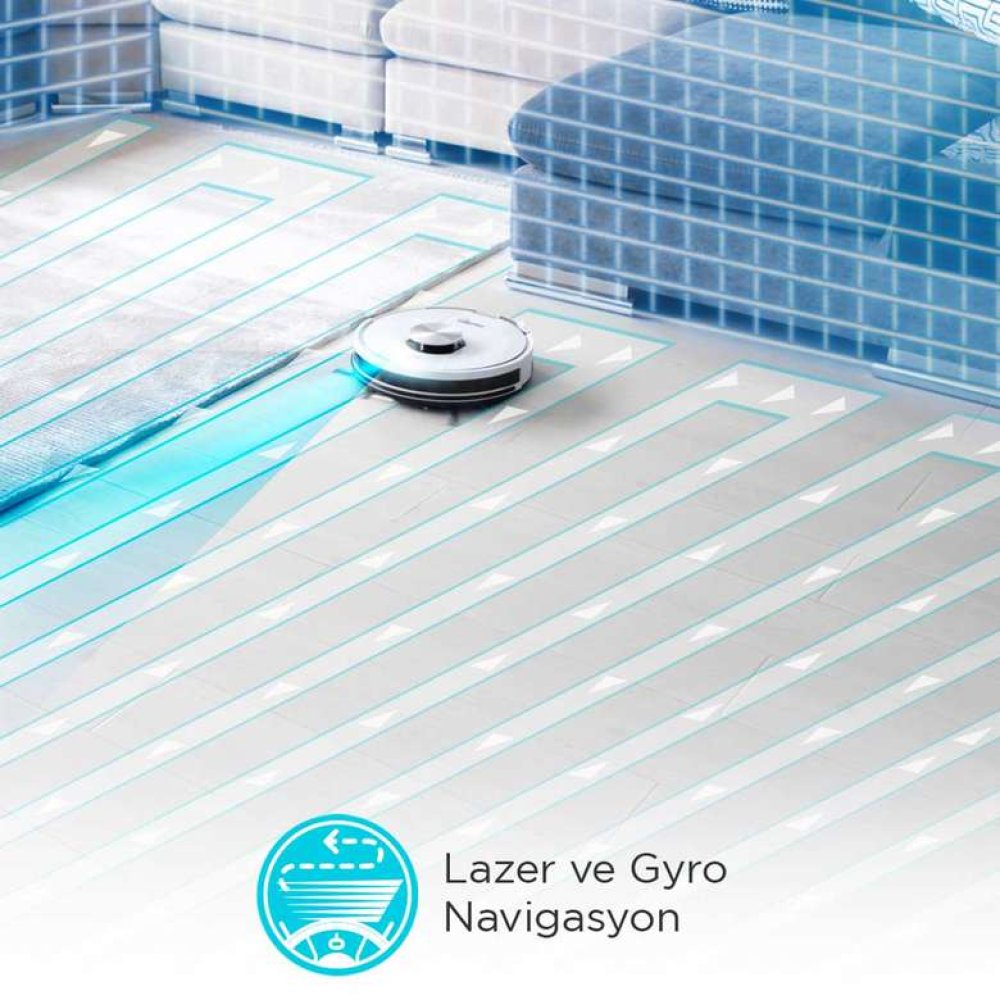 Fantom Galaxy XY38 Robot Süpürge Beyaz