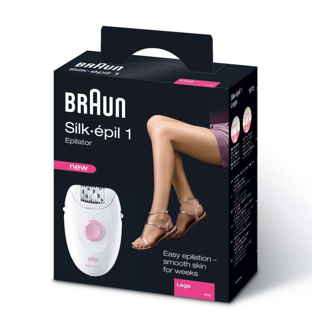 Braun Silk-épil 1 1170 Kablolu Kuru Kullanım Epilatör