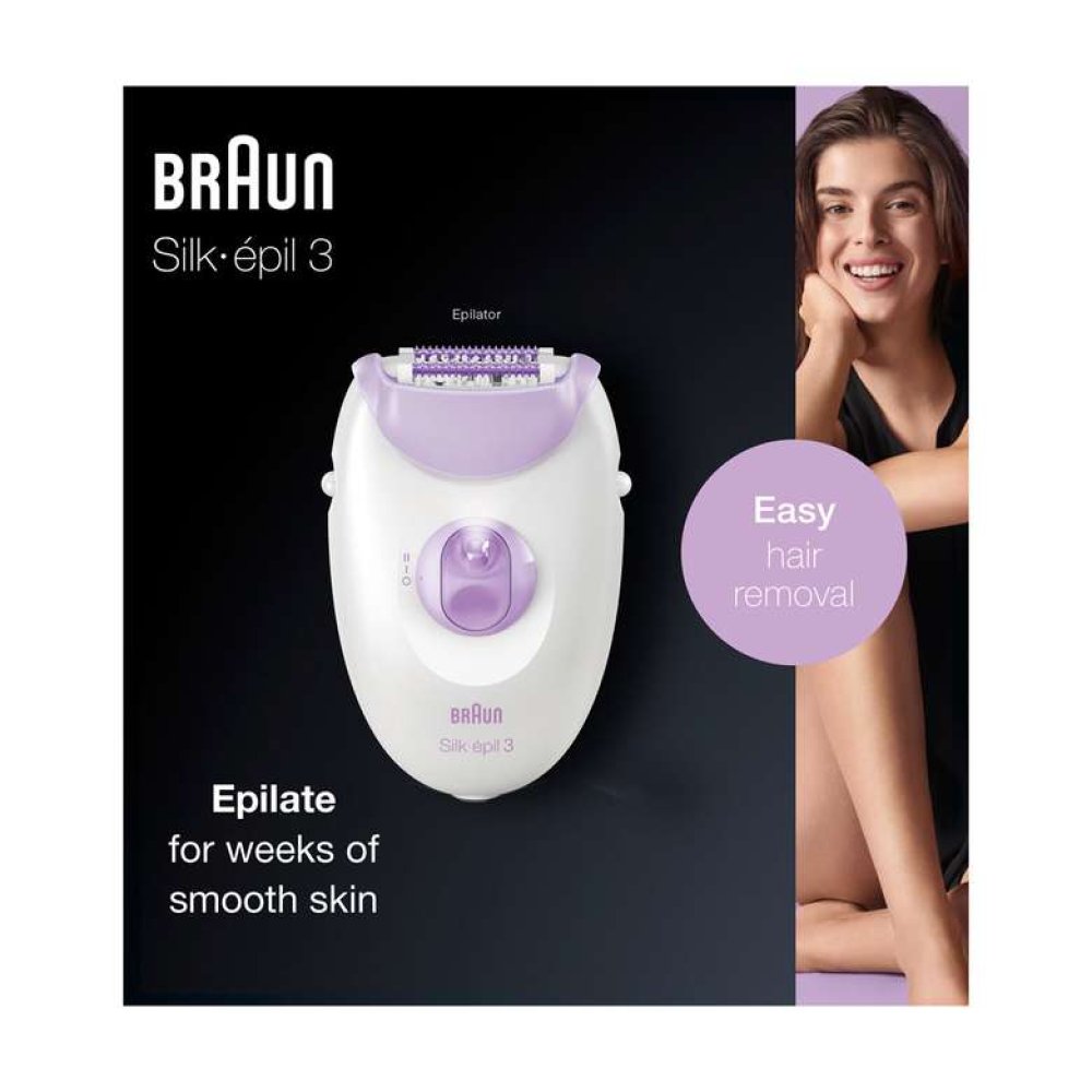 Braun Silk-épil 3 3170 Kablolu Kuru Kullanım Epilatör