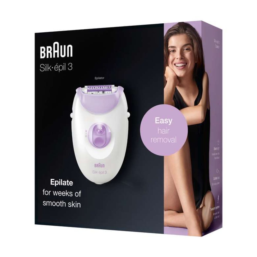 Braun Silk-épil 3 3170 Kablolu Kuru Kullanım Epilatör