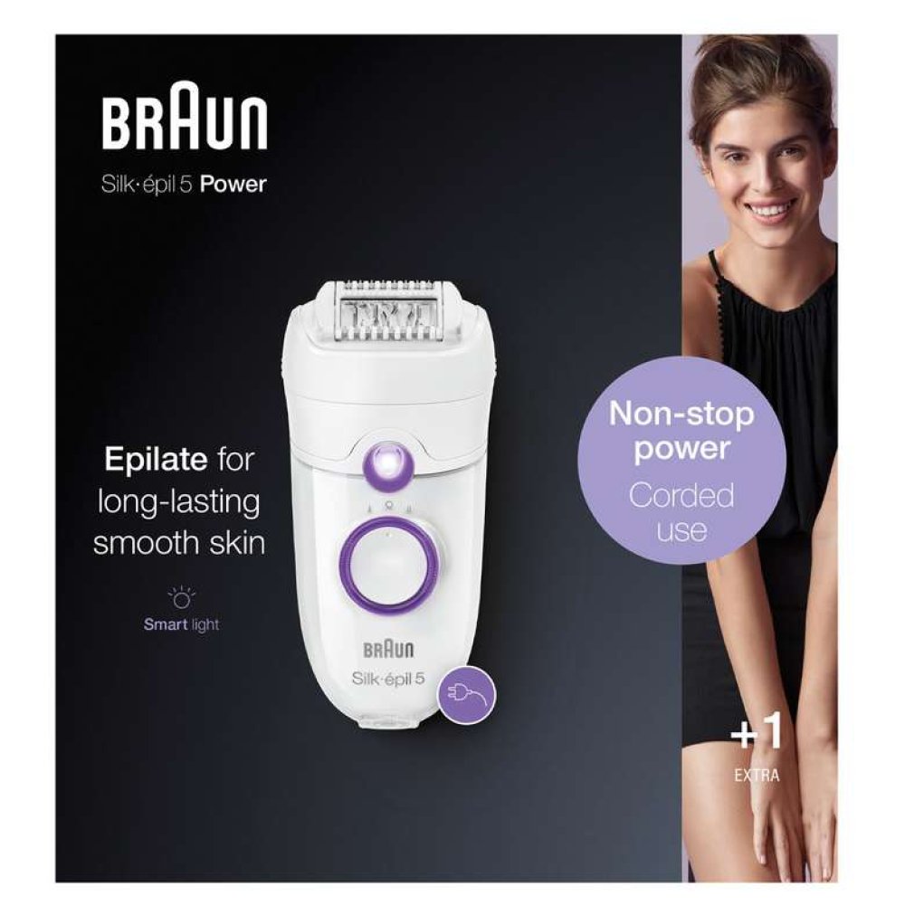 Braun Silk-épil 5 5505 Kablolu Kuru Kullanım Epilatör