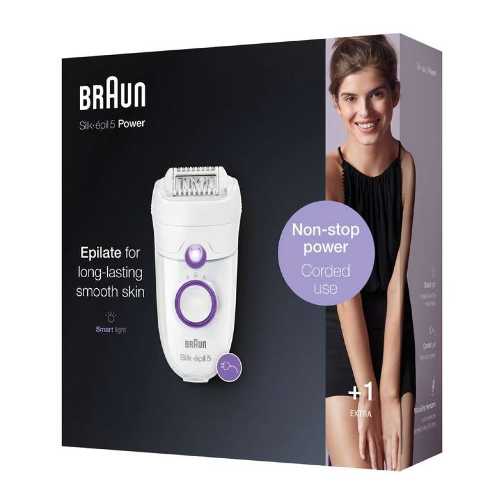 Braun Silk-épil 5 5505 Kablolu Kuru Kullanım Epilatör