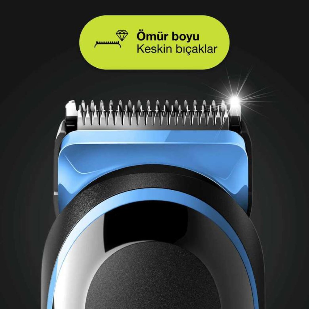 Braun MGK 3245 Şarjlı Erkek Bakım Kiti 7in1 + Gillette Fusion ProGlide Traş Bıçağı