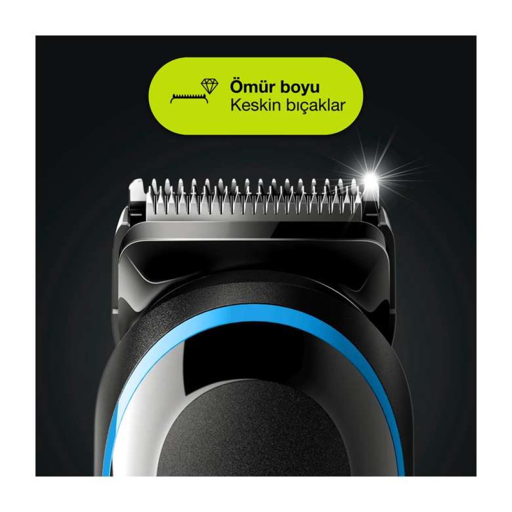 Braun MGK 5280 Şarjlı Erkek Bakım Kiti 9in1 + Gillette Fusion ProGlide