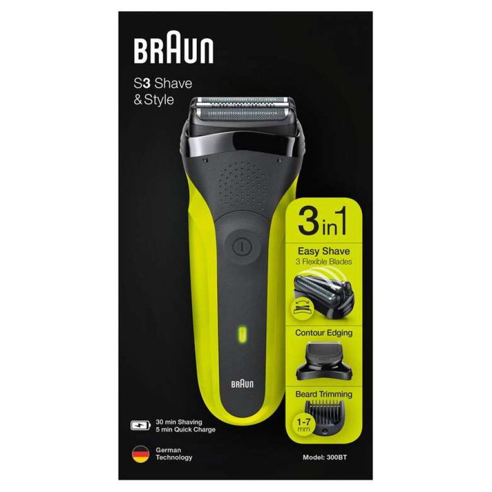 Braun S3 300 BT Kablosuz Tıraş Makinesi