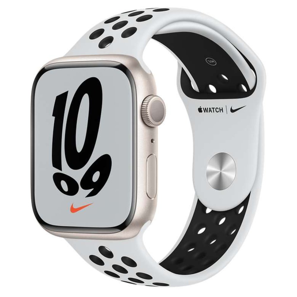 Apple Watch Nike Series 7GPS 45mm Akıllı Saat - Beyaz