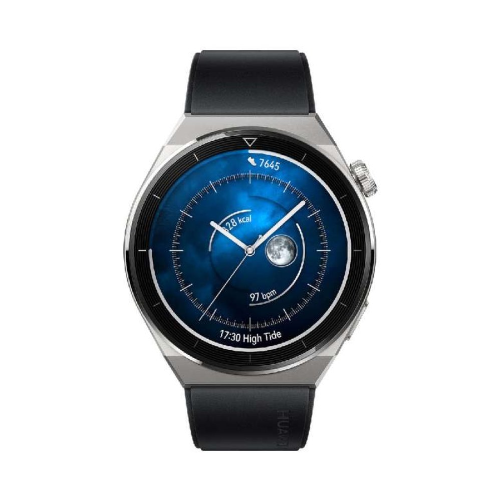 Huawei Watch GT3 Pro 46 mm Kauçuk Akıllı Saat Siyah